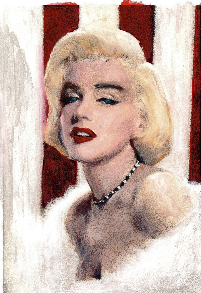 Forever Beautiful Marilyn Monroe, ad van den boom ,creailsme, kunstenaar