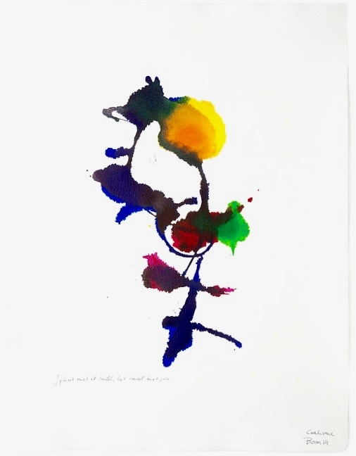 schilderij acryl abstract crealisme advandenboom kunstenaar
