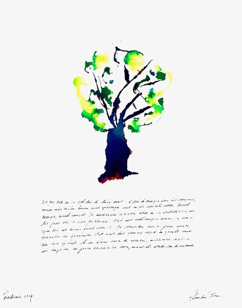 boom bomen schilderij kunst crealism advandenboom